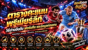 ตารางคะแนนพรีเมียร์ลีก